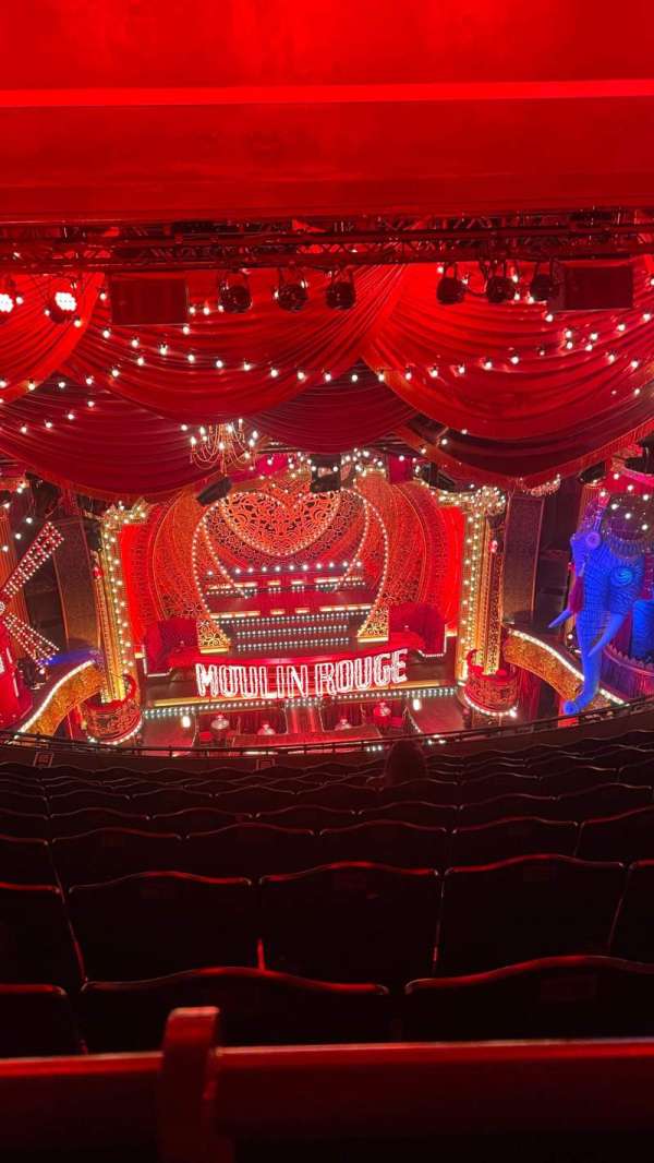 Piccadilly Theatre, section: Grand Circle, row: K, seat: 18