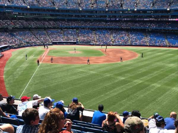 Rogers Centre, section: 208L, row: 9, seat: 107