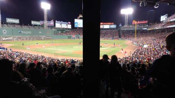 Fenway Park, section: Grandstand 22, row: 5, seat: 1