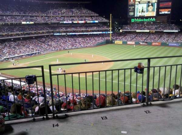 Citizens Bank Park, section: 210, row: 12, seat: 14