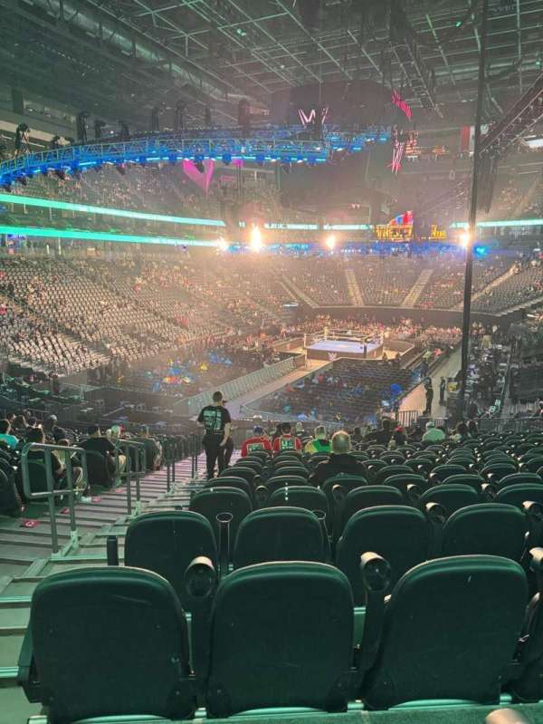 T-Mobile Arena, section: 2, row: V, seat: 2