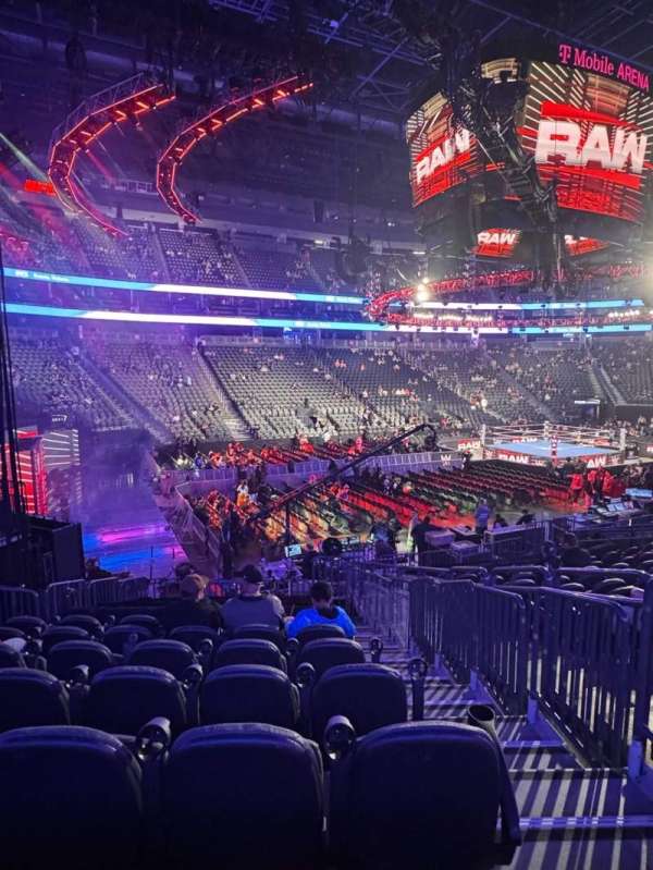 T-Mobile Arena, section: 3, row: M, seat: 17
