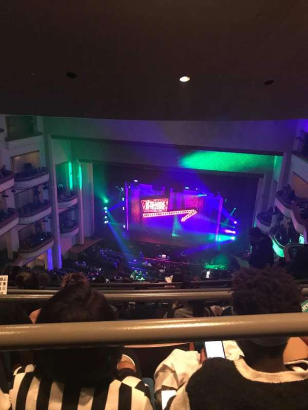 Belk Theater, section: Balcony L, row: J, seat: 107