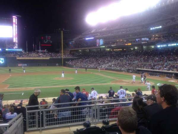 Target Field, section: 119, row: 5, seat: 24