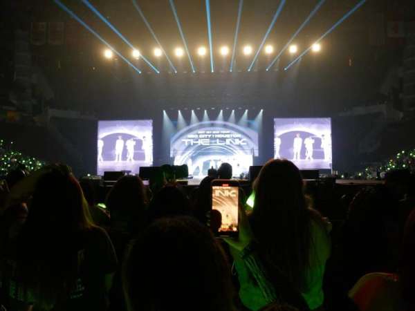 Toyota Center, section: Floor D, row: 4, seat: 7