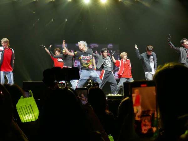 Toyota Center, section: Floor D, row: 4, seat: 5