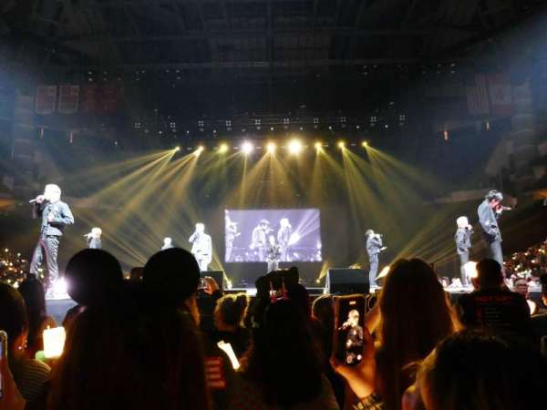 Toyota Center, section: Floor D, row: 4, seat: 5