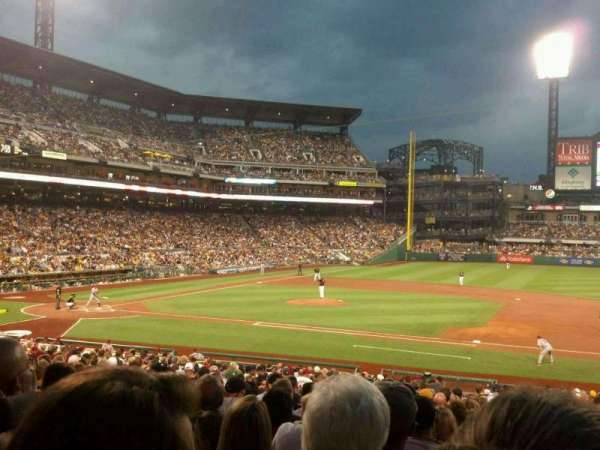 PNC Park, section: 109, row: T, seat: 11