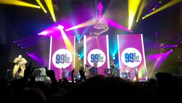 Stage AE, section: Indoor, row: GA, seat: Pit