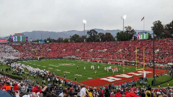 Rose Bowl, section: 23-L, row: 42, seat: 8
