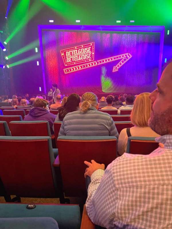 Belk Theater, section: Orchestra C, row: K, seat: 308