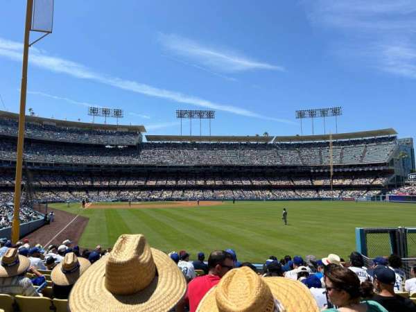 Dodger Stadium, section: 52FD, row: M, seat: 2