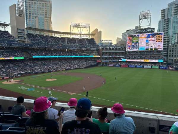 Petco Park, section: 215, row: 4, seat: 10