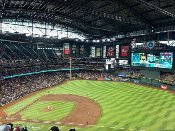 Chase Field, section: 308, row: 18, seat: 10