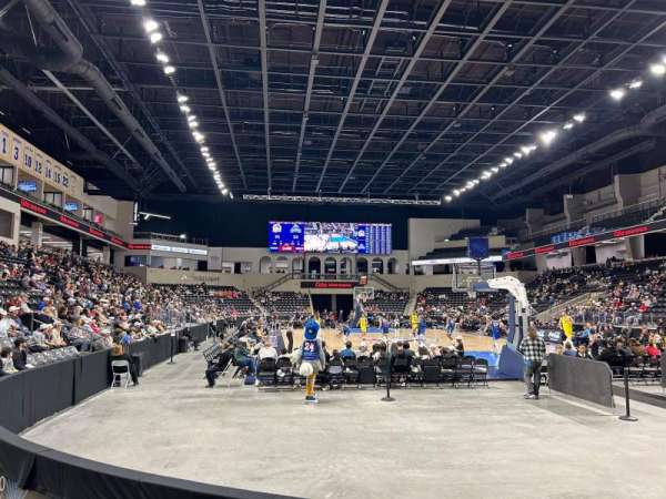 Frontwave Arena, section: 101, row: 3, seat: 8