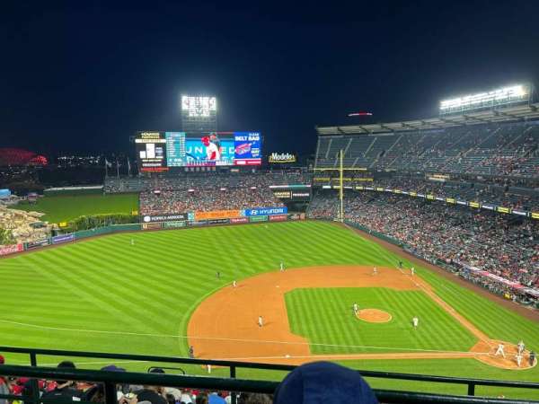 Angel Stadium, section: 513, row: B, seat: 12