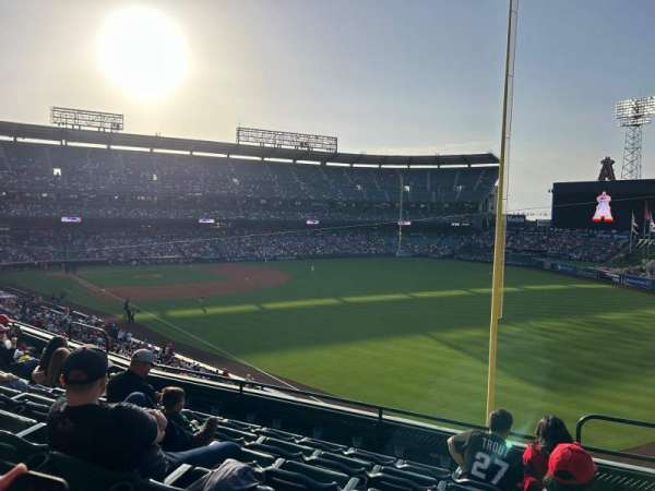 Angel Stadium, section: 347, row: F, seat: 14