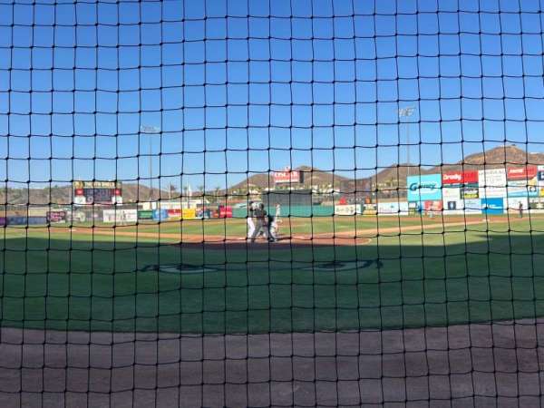 Lake Elsinore Diamond, section: 101, row: A, seat: 3
