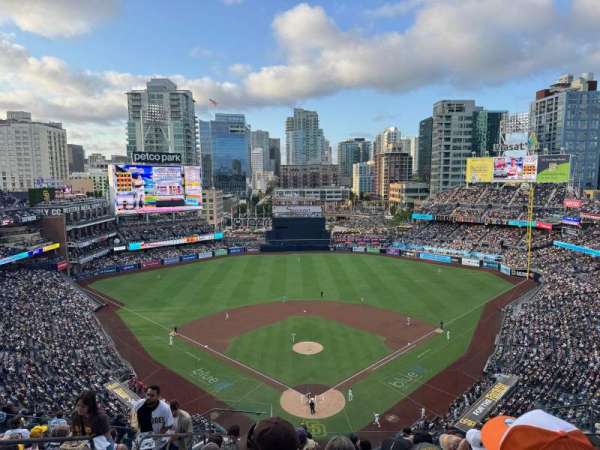 Petco Park, section: 300, row: 18, seat: 14
