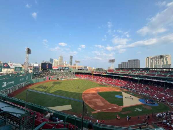 Fenway Park, section: Pavilion Box 12, row: A, seat: 21