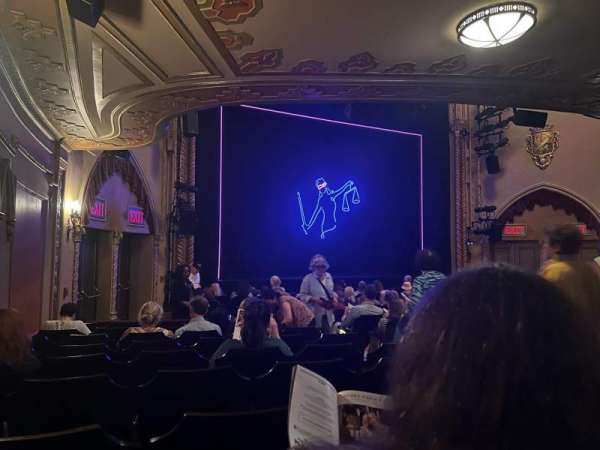 John Golden Theatre, section: Orchestra L, row: P, seat: 9