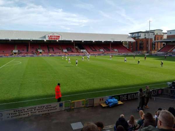 Brisbane Road, section: E, row: H, seat: 119