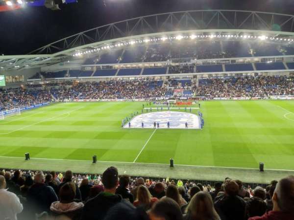 American Express Stadium, section: E3D, row: I, seat: 108