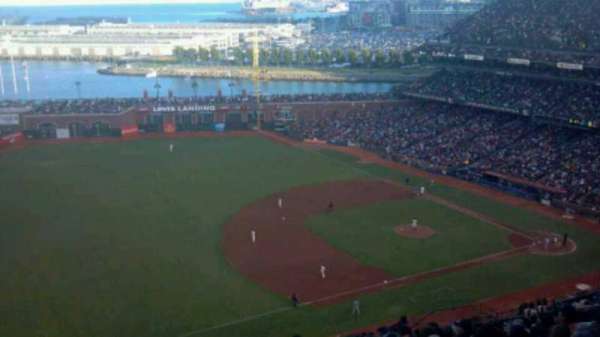 Oracle Park, section: VR327, row: 17, seat: 16