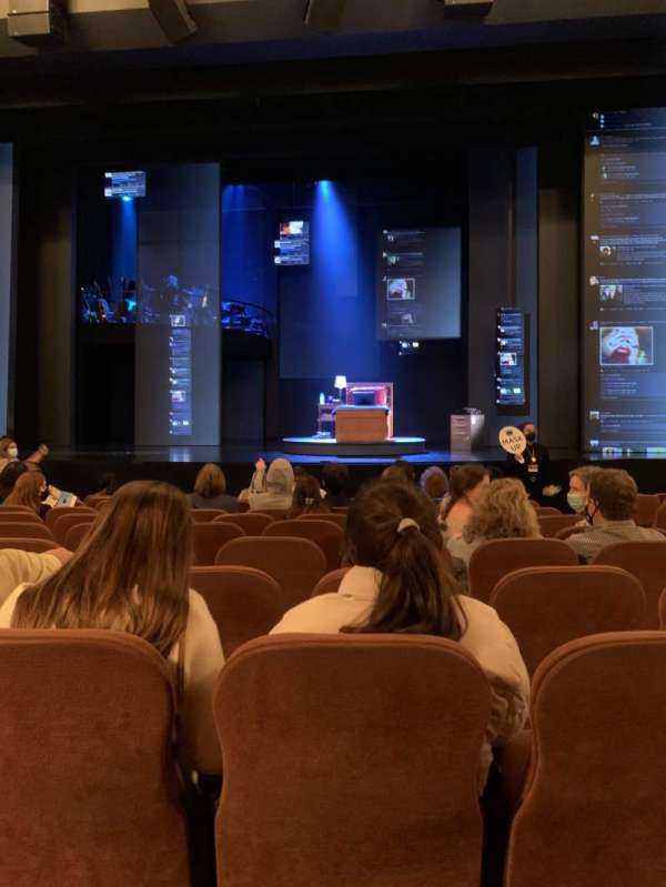 Music Box Theatre, section: Orchestra C, row: L, seat: 103