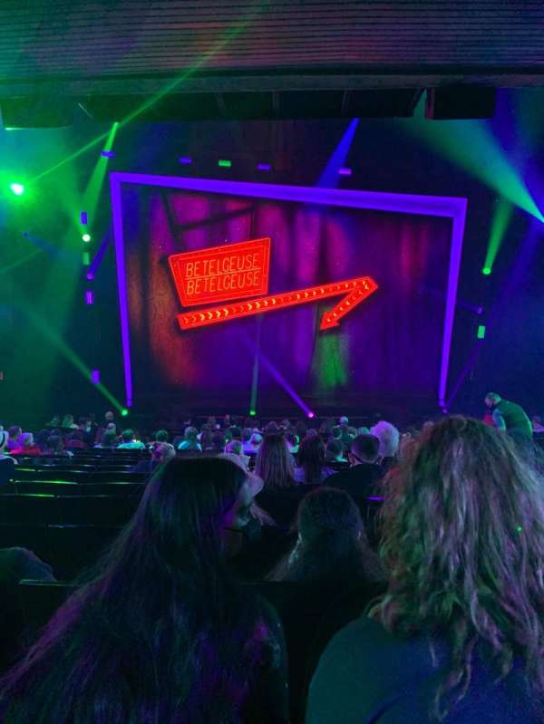 Marquis Theatre, section: Orchestra C, row: S, seat: 114