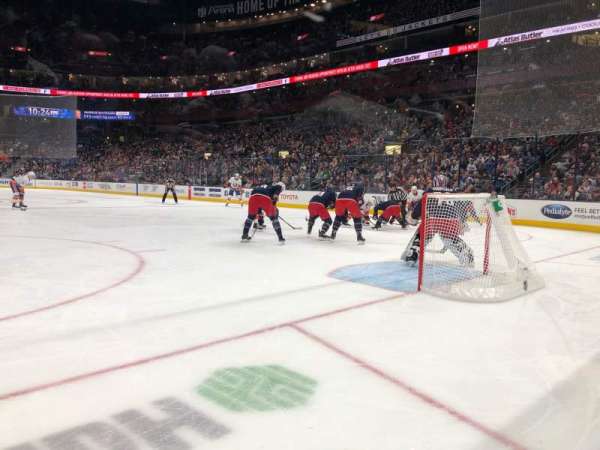 Nationwide Arena, section: 121, row: A, seat: 5