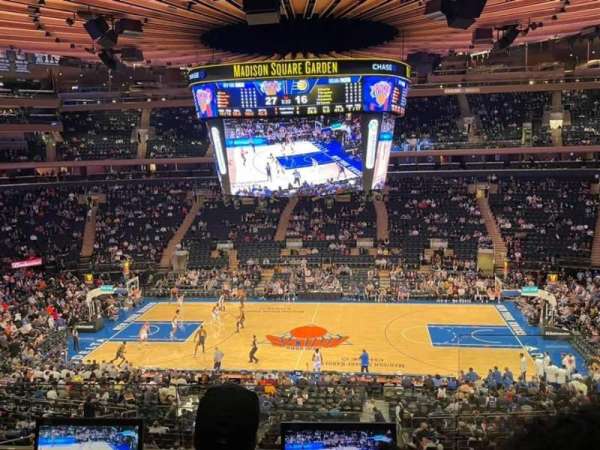 Madison Square Garden, section: 211, row: 3, seat: 22