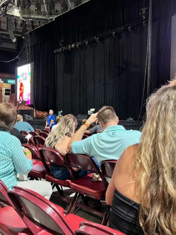 Bon Secours Wellness Arena, section: Floor 1, row: G, seat: 1