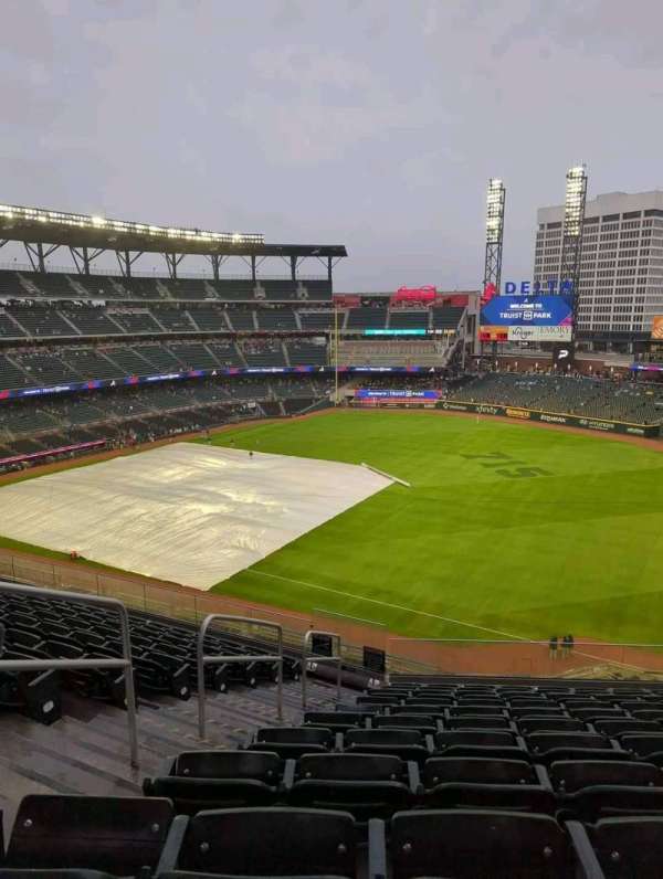 Truist Park, section: 314, row: 11, seat: 17