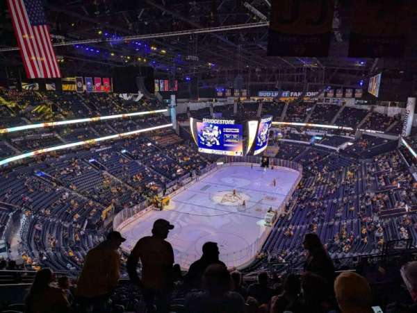 Bridgestone Arena, section: 303, row: P, seat: 8