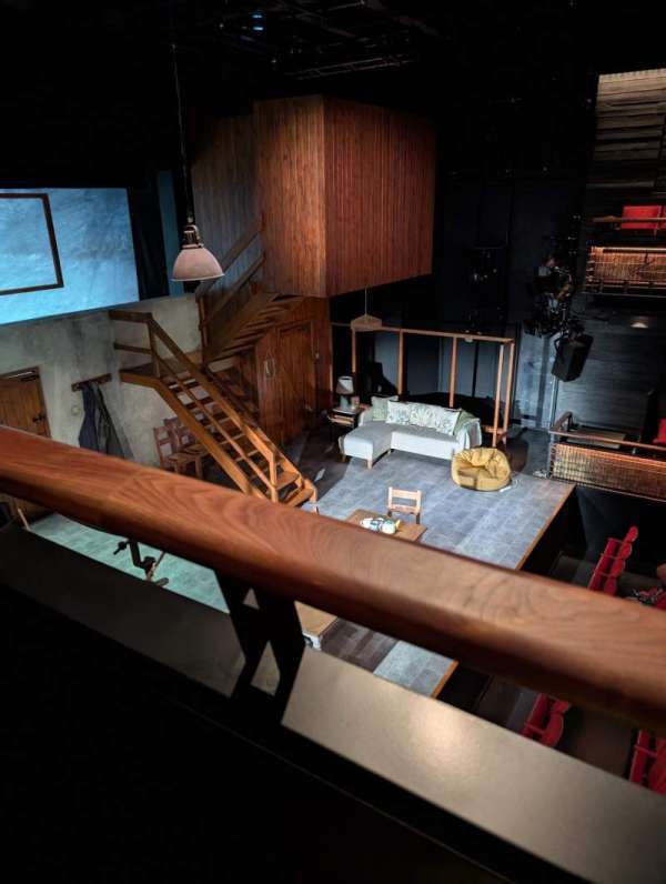 Kiln Theatre, section: Circle, row: BB, seat: 19