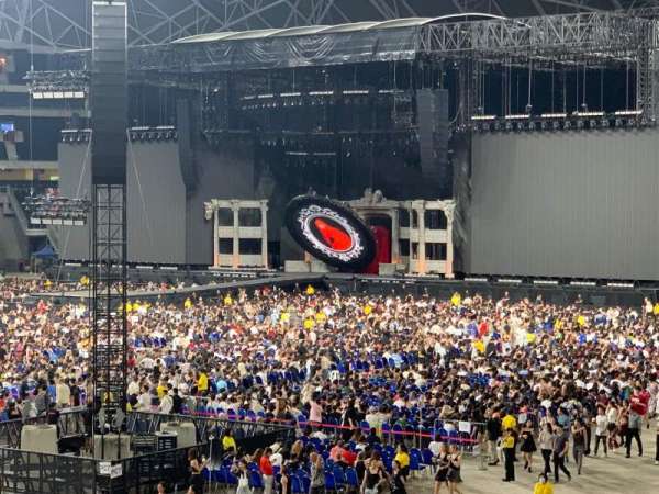 Singapore National Stadium, section: 110, row: CC