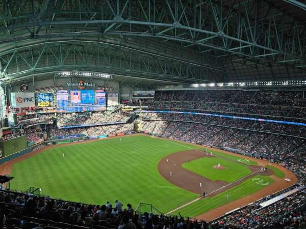 Daikin Park, section: 407, row: 19, seat: 12