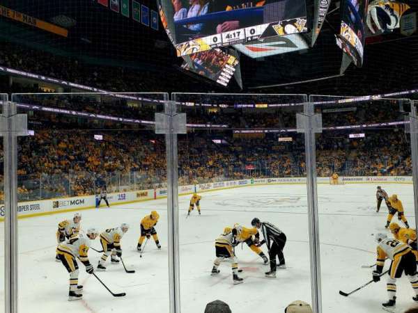 Bridgestone Arena, section: 112, row: FF, seat: 3