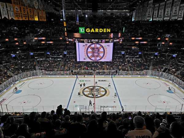 TD Garden, section: 316, row: 13, seat: 11