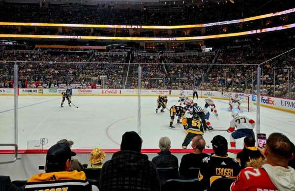 PPG Paints Arena, section: 110, row: E, seat: 19