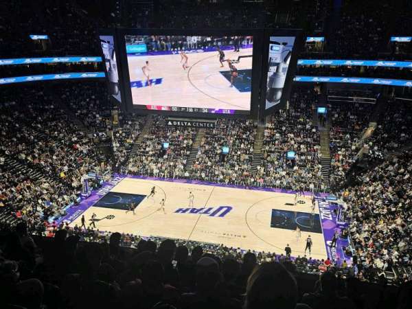 Delta Center, section: 111, row: H, seat: 6