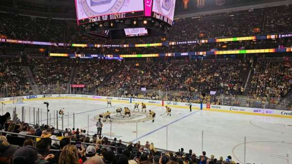 T-Mobile Arena, section: 17, row: N, seat: 10