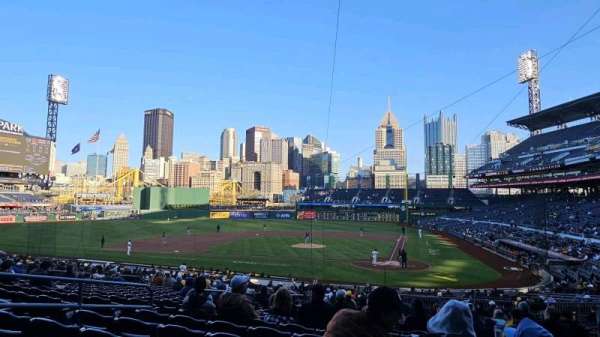 PNC Park, section: 119, row: V, seat: 23