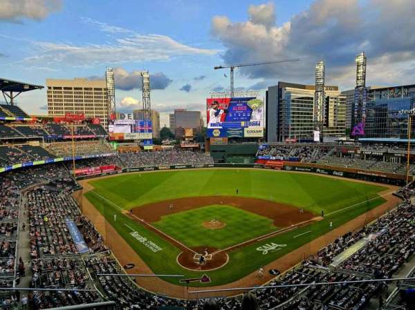 Truist Park, section: 325, row: 5, seat: 23