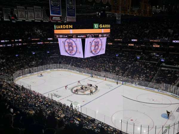 TD Garden, section: 328, row: 9, seat: 3