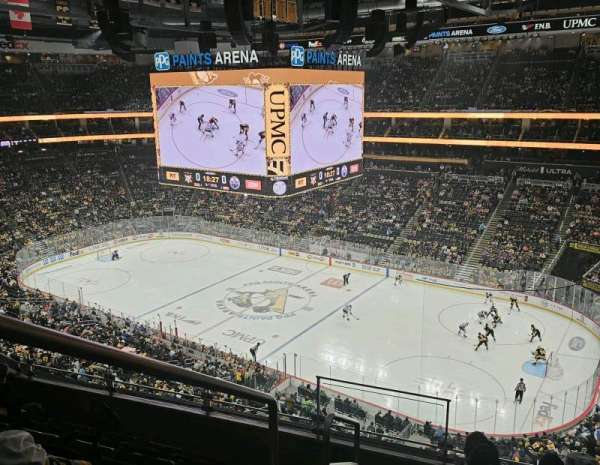 PPG Paints Arena, section: 233, row: F, seat: 17