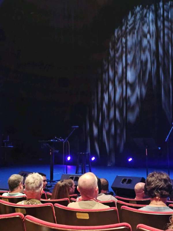 State Theatre, Austin, section: Main Floor, row: F, seat: 1