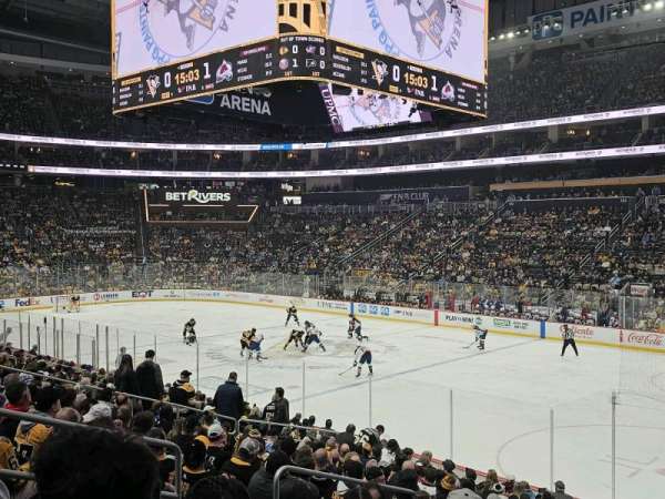 PPG Paints Arena, section: 110, row: S, seat: 12