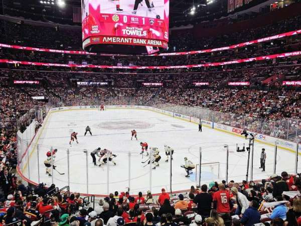 Amerant Bank Arena, section: 128, row: 16, seat: 10